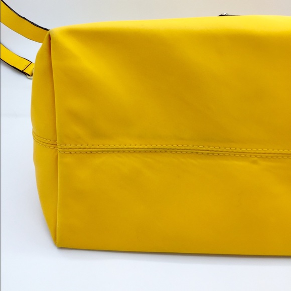 Henri Bendel Bag Yellow Gold Nylon Crossbody Bag - Picture 9 of 16